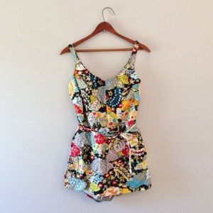 Colorful 1960’s playsuit